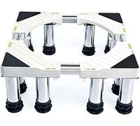 AYCDL Base De Soporte para Lavadora, Base De Lavadora con Reducción De Ruido, Soporte Universal para Refrigerador, Longitud/Ancho Ajustables De 48 A 69 Cm, Soporte para Estant