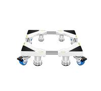 AYCDL Base para Lavadora Móvil Ajustable, 4 Ruedas, 4/8 Patas, Largo/Ancho 45-65 Cm, Carrito para Secadora Y Refrigerador, Base Multifuncional para Aire Acondicionado, Alfombr,White-8 Legs 4 Wheels