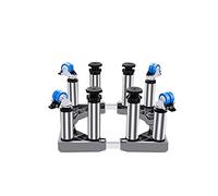 AYCDL Carro con Ruedas para Electrodomésticos Móviles para Refrigeradores, Enfriadores De Vinos, Pedestales Y Marcos, Largo/Ancho 41-65 Cm, Archivador, Soporte De Rejilla Alta,4 Legs 4 Wheels-35cm