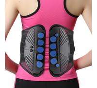 AYCDL Cinturón De Soporte para La Espalda, Faja De Descompresión Espinal con Ajuste A La Columna Vertebral Y Diseño De Imitación De Pelvis, Diseño De Principio De PAL,Small