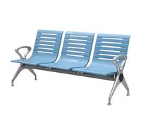 AYCDL Cómodo banco de sala de espera para 1-3 personas con respaldo y reposabrazos, sillas de recepción para aeropuertos, salones y bancos, solución de asiento elegante
