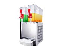 AYCDL Dispensador comercial de bebidas - Máquina de bebidas frías de 10 L con mezclador, termostato e infusor, acero inoxidable de grado alimenticio para bares de jugos y restaurantes, 20 L