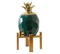 AYCDL Dispensador de bebidas de cerámica, dispensador de bebidas de piña, dispensador de torre de cerveza, hervidor de agua de gran capacidad, base para té helado, jugo, vino para M