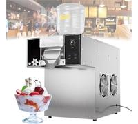 AYCDL Máquina comercial de hielo de copo de nieve para hielo afeitado y helado, para pequeñas empresas y cafés de Internet, 180 kg, nombre_talla-120 kg