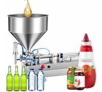 AYCDL Máquina de llenado de pasta, líquido de pasta totalmente automática, máquina de llenado neumática cuantitativa, máquina de llenado de botellas de acero inoxidable, para aceite de miel cosmético