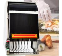 AYCDL Máquina Eléctrica para Hacer Sushi, con Corte Automático Y Cuchilla Extraíble De Acero Inoxidable para Restaurantes, Cocinas Y Bares.,12slices