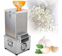 AYCDL Máquina peladora de ajo eléctrica comercial, 25 kg/h, acero inoxidable, herramienta para pelar dientes de ajo para restaurantes, barbacoas y cantinas, eficiente y duradera