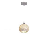 AYCDL Modern Light Chaner Creative Edison White Slamp - Lámpara de 1 luz blanca cepillada para isla de islo/A-Sier, asier