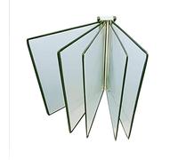 AYCDL Organizador De Referencia De Pared: Expositor De Catálogos, Archivador De Pared para Carpetas A4, Expositor De Pósteres Flip Book De 5 Paneles, Archivadores De,A