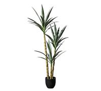 AYCDL Plantas falsas, plantas artificiales grandes, árbol artificial con maceta, plantas para el hogar, oficina, árbol sintético, plantas artificiales para interiores y exteriores