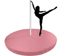 AYCDL Poste de baile para el hogar, tapete de baile para gimnasia, ejercicio, yoga, fitness, baile, acolchado especializado de seguridad para otoño, hecho para bastón de baile giratorio de 45 mm, 110