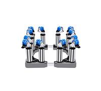 AYCDL Ruedas Universales para Electrodomésticos, Carrito Frigorífico Ajustable, Longitud/Ancho 41-65 Cm, Bandejas De Suelo para Contenedores Grandes, Enfriador De Vinos, Rejil,12wheels-25cm