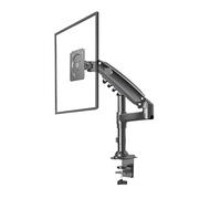 AYCDL Soporte De Escritorio para Monitor H80 De 17" A 27" con Resorte De Gas, Soporta De 2 A 9 Kg, Incluye Columna Flexible, Soporte Giratorio De 360°, Soporte para Pantalla LC,H80 Black