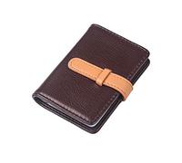 AYCLIF Ayc-krhl, Tarjetero de Piel sintética con Cierre de Hebilla Unisex Adulto, marrón, Standard