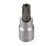 Ayco - Llave De Vaso, Con Punta Torx Inviolable De 1/2", T55-192455