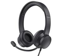Ayda sobre la Oreja Estéreo PC Auriculares, Negro - 25333