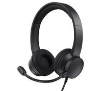 Ayda Usb-Enc sobre la Oreja Estéreo PC Auriculares, Negro - 25334