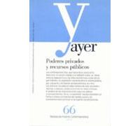 Ayer 66 Poderes Privados Y Recursos Publicos