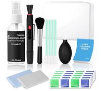 AYESY Kit Limpieza Camara 12 en 1 Cleaning Kit Completos con Lápiz Limpiador Soplador Líquido de Limpieza Accesorios Limpieza de Cámaras para Canon Sony Nikon Pentax Kit Limpieza de Sensor de Cámara