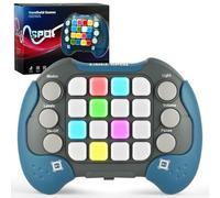 AYESY Pop It Electrónico,Sensory Quick Push Pop Game Fidget Toys Pro Manija de Juguetes Antiestrés de Empuje Rápido para Niños y Adultos,Juego de Mano,Juguete para el Estrés Regalos Cumpleaños Niños