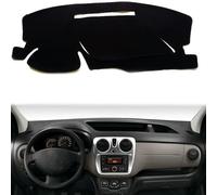 AYETBNXZ - Funda para salpicadero de Coche de Gamuza y Franela de poliéster Apto para Dacia Dokker LHD Protector de Alfombra para salpicadero