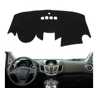 AYETBNXZ - Funda para salpicadero de Coche de Gamuza y Franela de poliéster Apto para Ford Fiesta 2009 2010 2011 2012 2013 2014 2015 2016 2017 2018 Protector de Alfombra para salpicadero