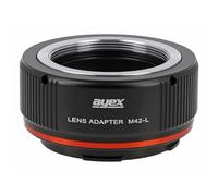ayex Adaptador de objetivo M42-L Mount compatible con objetivos M42 compatible con cámaras Panasonic Lumix L-Mount
