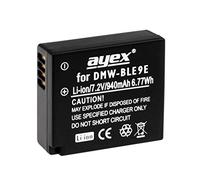 ayex - Batería para cámaras Panasonic DMW-BLE9E