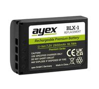 ayex BLX-1 Premium Series Batería de repuesto compatible con OM System OM-1 OM-3 OM-1 Mark II