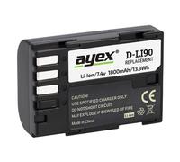 ayex D-Li90 - Batería compacta con Pentax, por Ejemplo, 645D 645Z K-7 K-5 K-5 II K-5 IIs K-3 K-3 II K-01 Potente y fiable Compatible con Cargador Original