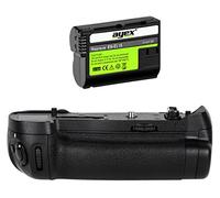 ayex Empuñadura de batería Compatible con Nikon D850 Similar a MB-D18 + 1 batería EN-EL15B Ideal para fotografiar en Formato Vertical. Mango de batería