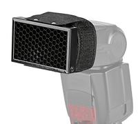 ayex - Filtro de rejilla de nido de abeja para flash externo