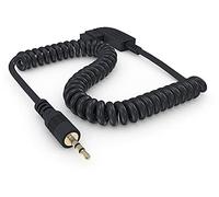 ayex S1 - Cable Adaptador en Espiral para Disparador Remoto Sony Alpha a900, a850, a700, a580, a560, a550, a500, a99, a99M2, a77, a77M2, a35, Konica Minolta Dimage y Mucho más.