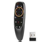 AYHWP G10S Air Mouse Mando a Distancia, Mando a Distancia Bluetooth de 2,4 GHz con función de Voz, giroscopio de 6 Ejes, 2,4G RF, con Receptor USB para Smart TV, PC, Android TV Box