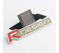 AYHYA Emblema Adhesivo para Insignia de Coche para Volvo R Design XC60 V70 S60 V40 V60 C30 V50, La Insignia del Emblema del Coche -Emblema Etiqueta Engomada para Coche -Fácil de Usar Y Desmontar