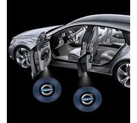 AYHYA LED Luz de Bienvenida Con Logotipo Proyección para Volvo V40 V60 V90 - Fácil de Instalar, Puerta A Black-2