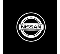 AYHYA Luces LED de Bienvenida para Nissan Qashqai 2007-2025, Luz de Bienvenida del Coche -Coche Logo Proyección, Luz de Puerta De Coche con Logotipo -Fácil de Instalar