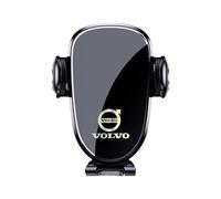 AYHYA Soporte Movil Coche para Volvo XC40 XC60 XC70 XC90 C30 C40 C70 V40 S60, Soporte Teléfono Coche -Porta Movil Coche, Sujeta Movil Coche -Operación Sola Mano -Estable Y Robusto -Fácil de Usar