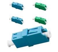 AYHYHLJZJ - Adaptador de fibra óptica LC/APC a LC/UPC, conector de fibra óptica para redes industriales, FTTH, extensión de fibra óptica, compatible con la mayoría de accesorios