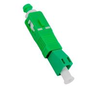 AYHYHLJZJ Adaptador de fibra óptica LC/APC hembra a SC/APC macho monomodo 9/125 µm, conector híbrido simple para conversión de interfaz confiable, OTDR, VFL, etc.