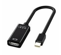 AYHYHLJZJ Adaptador Mini DisplayPort (Thunderbolt 2) a HDMI 4K, Unidireccional Mini DisplayPort Computer a HDMI Monitor compatible con MacBook Pro/Air, iMac, Microsoft Surface/Dock Monitor Projector