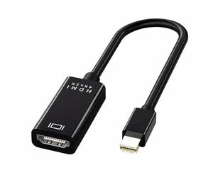 AYHYHLJZJ Adaptador Mini DisplayPort (Thunderbolt 2) a HDMI 4K, Unidireccional Mini DisplayPort Computer a HDMI Monitor compatible con MacBook Pro/Air, iMac, Microsoft Surface/Dock Monitor Projector