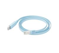 AYHYHLJZJ Cable de consola USB a RJ45 para routeres/switches RS232 con chip FTDI para routers y conmutadores Cisco, 1,8 m, compatible con Windows, Linux y Mac OS, para configuración de dispositivos
