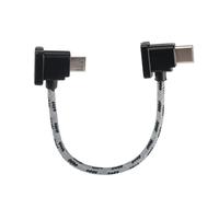 AYHYHLJZJ Cable de mando a distancia Micro AB a USB C 15cm para DJI Mini SE, Mavic Mini, Mavic 2 Pro Zoom/Mavic Air/Mavic Pro Platinum, USB a USB C nylon trenzado accesorio RC Micro USB para drones