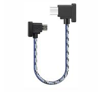 AYHYHLJZJ Cable micro USB C a USB Micro de 30 cm de nailon, compatible con drones como DJI Mini SE, Mavic Mini, Mavic Air, Mavic 2 Pro, cable de transferencia de datos OTG para controladores RC y