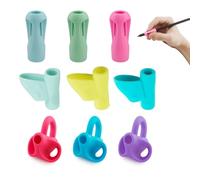 AYHYHLJZJ - Fundas ergonómicas de silicona para lápices para niños, diestros y zurdos, ideales para principiantes y niños con dificultades de escritura.