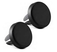 AYHYHLJZJ - Soportes magnéticos para rejillas de ventilación N52 universales con redondo 34 mm para OOONO CO-Driver NO1/NO2 iPhone 12-15 dispositivos de alerta de tráfico