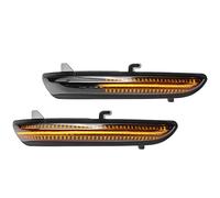 Ayikeiy, 2X LED Luces dinámicas para espejos retrovisores laterales luces intermitentes indicadores de retrovisores compatibles con Peugeot 208 I 2008 I Citroen C3 III C4 Cactus Opel/Vauxhall Corsa F