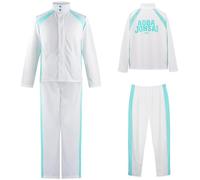 AYIMEIS Anime Haikyuu Cosplay Aoba Johsai Jersey Set Chaqueta y Pantalón Disfraz de Oikawa Tooru/Iwaizumi Hajime Uniforme Escolares Navidad Halloween Carnaval Fiesta Disfraz Deportivo