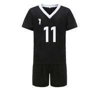 AYIMEIS Anime Haikyuu Cosplay Inarizaki Jersey Set Camiseta y Pantalón Corto Disfraz de Miya Osamu Voleibol Club Uniforme Navidad Halloween Carnaval Fiesta Disfraz Deportivo